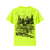 Tee Modern Brutality GraffCity fluo