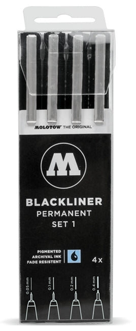 Molotow Blackliner set1
